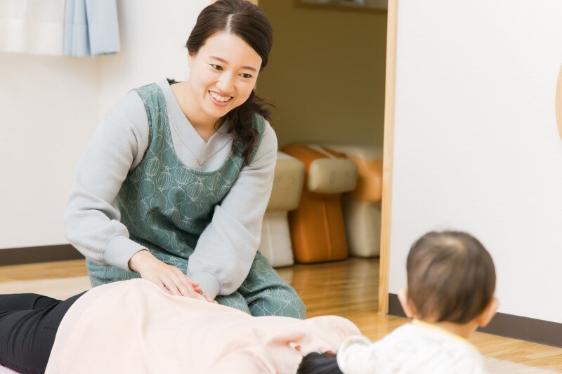 産前産後専門整体 さかえ助産院ーブース写真